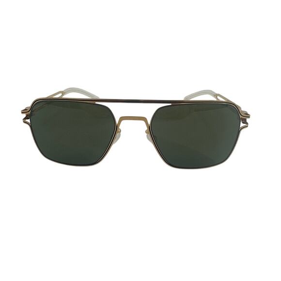 Mykita Men's Gold Black Riku 18HG Eyewear Sunglasses - Picture 3 of 9
